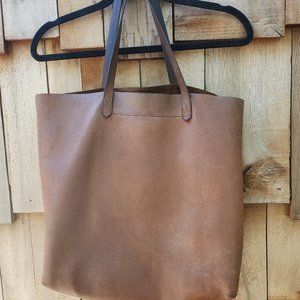 Madewell leather tote